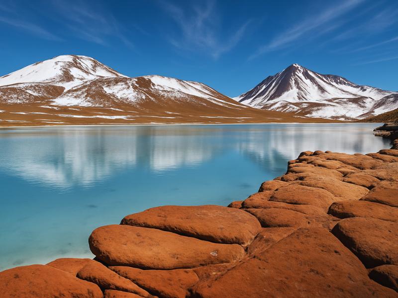 the Tour in San Pedro de Atacama and Piedras Rojas