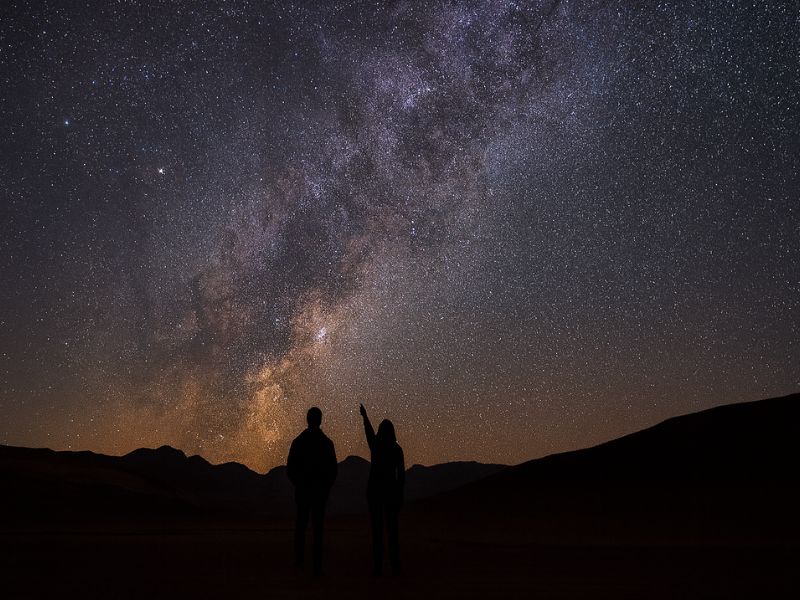 Astronomical tour in the hearth of desert Atacama