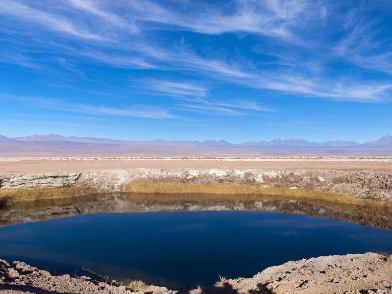 our Tour to Laguna Cejar in Atacama desert