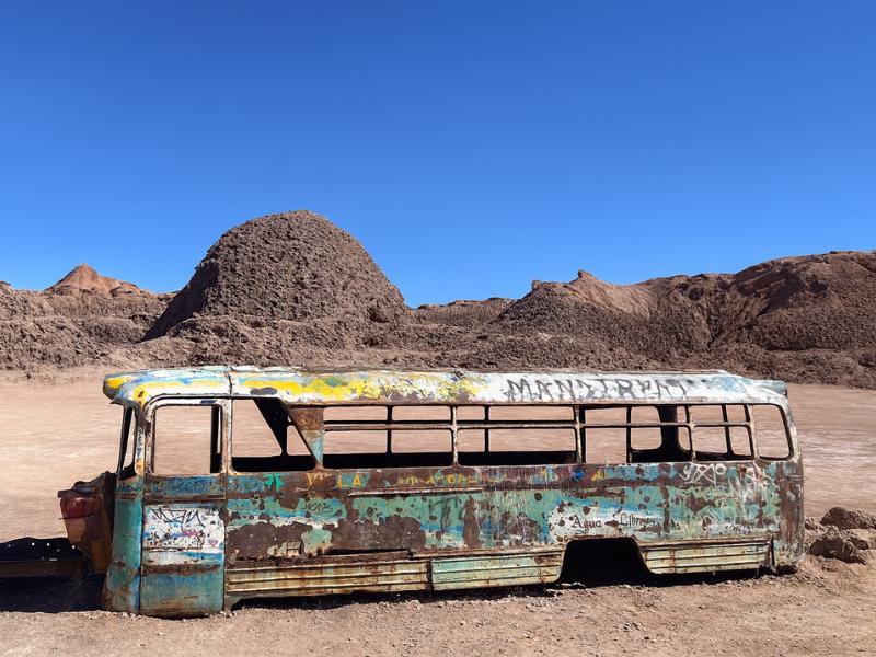 our Tour to Magic Bus in Atacama desert